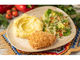 Куриное филе с сыром и беконом