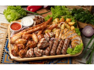 Банкетное мясное плато - 1100/50/50г