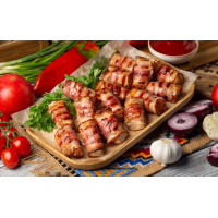 Шашлык куриный в беконе для компании - 510г