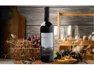 Vin Bostavan Merlot rosu sec 0.75L