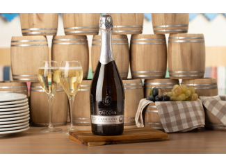 Игристое вино Cricova Crisecco alb brut 0.75L