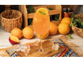 Апероль с персиками